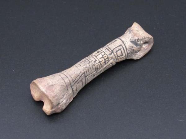 Bild von Knochenschnitzerei, wohl Inka-Renaissance, Peru